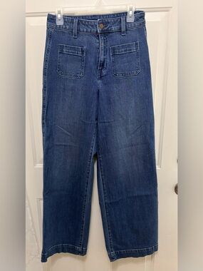 Old Navy Wide leg baggy jeans sz 4